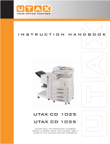 Utax CD 1035 Operating instructions