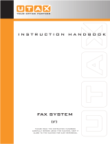 Utax CD 1025 User manual