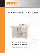 Utax CD 1045 Operating instructions