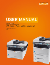 Utax CD 5235 User manual