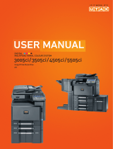 Utax 4505ci Owner's manual