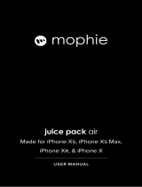 Mophie Juice Pack Air Owner's manual