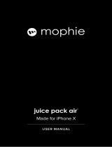 Mophie Juice Pack Air Owner's manual