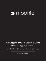 Mophie charge stream desk stand Owner's manual