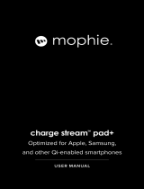 Mophie 409901482 Charge Stream pad+ User manual