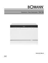 BOMANN TSG 708  User manual