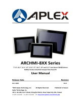 Aplex ARCHMI-812P User manual