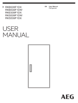AEG RKS539F1DX User manual