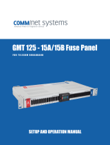 Comm Net Systems GMT 125-15B Installation guide