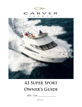 Carver 43-super-sport Owner's manual