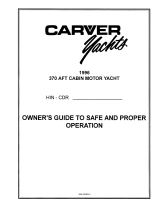 Carver 3608 Owner's manual