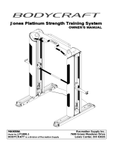 BodyCraft Jones Platinum System Owner's manual