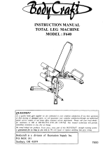 BodyCraft F640 Owner's manual
