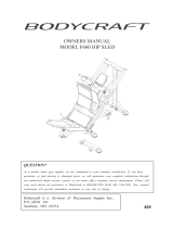 BodyCraft F660 Owner's manual