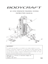 BodyCraft K2 V2 Gym Base Owner's manual