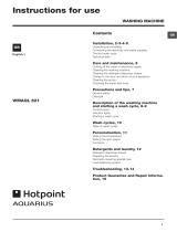 Hotpoint WMAQL 621G UK User guide