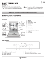 Indesit DFE1B19 Full Size Dishwasher User manual