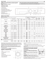 Hotpoint NSWR 843C GK UK N Daily Reference Guide