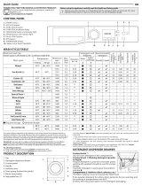 Hotpoint NSWM 742U W UK N Daily Reference Guide