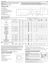 Hotpoint NSWF 843C W UK N Daily Reference Guide