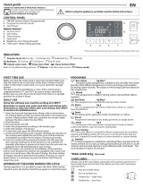 Indesit FT M11 81S EX Daily Reference Guide