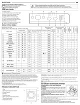 Indesit MTWC 91083 W SPT Daily Reference Guide