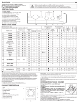 Indesit MTWC 71252 K UK Daily Reference Guide