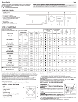 Hotpoint NSWE 963C WS UK N Daily Reference Guide