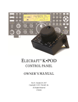 ELECRAFT K•Pod Owner's manual