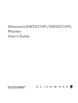 Alienware AW2521HFL User guide