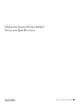 Alienware Aurora Ryzen Edition User guide
