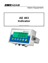 Adam Equipment AE403 User manual