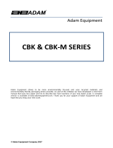 Adam Equipment CBK 16 User manual