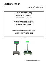 Adam Equipment GFC Series User manual