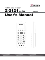 Zebex Z-2121 User manual