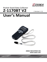 Zebex Z-1170 Owner's manual
