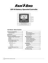 Rain Bird ESP-9V User manual