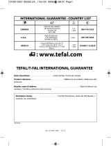 Tefal IS5500 User manual
