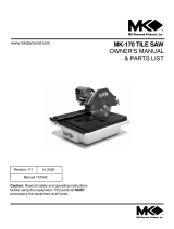 MK Diamond Products MK-170 Owner's manual