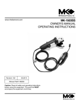 MK Diamond Products MK-1503SS Owner's manual