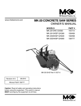 MK Diamond Products MK-20 SERIES Owner's manual