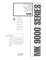 MK Diamond Products MK-9000 Owner's manual