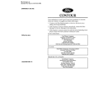 Ford 1997 Contour Owner's manual
