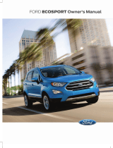 Ford 2018 EcoSport Owner's manual