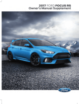 Ford 2017 Focus RS Owner's manual