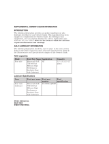 Lincoln 2003 LS Owner's manual