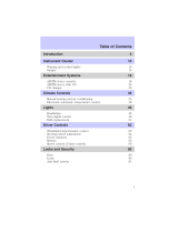 Mercury Sable Owner's manual