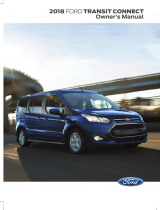 Ford 2018 Transit Connect Owner's manual