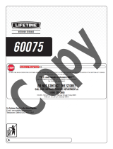 Lifetime 60075 Owner's manual