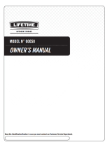 Lifetime 60058 Owner's manual